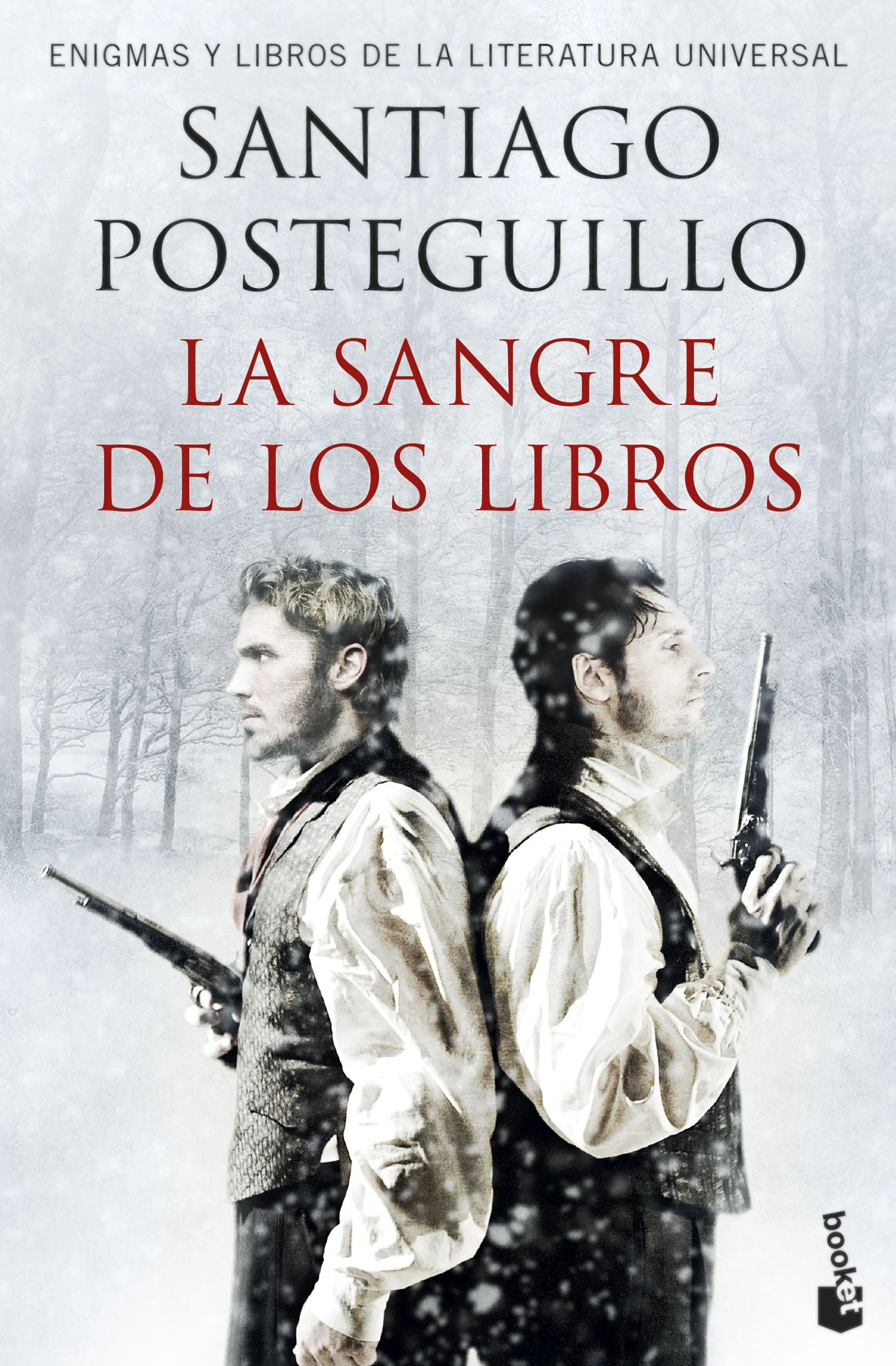 Portada del libro La sangre de los libros de Santiago Posteguillo, relatos, publicado en 2014
